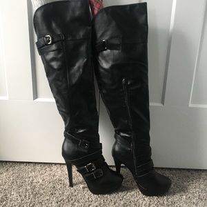 Thigh high boots